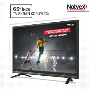 Notvex 65" 165 Ekran TV Ekran Koruyucu — Büyük Ekran İçin Güvenli Koruma